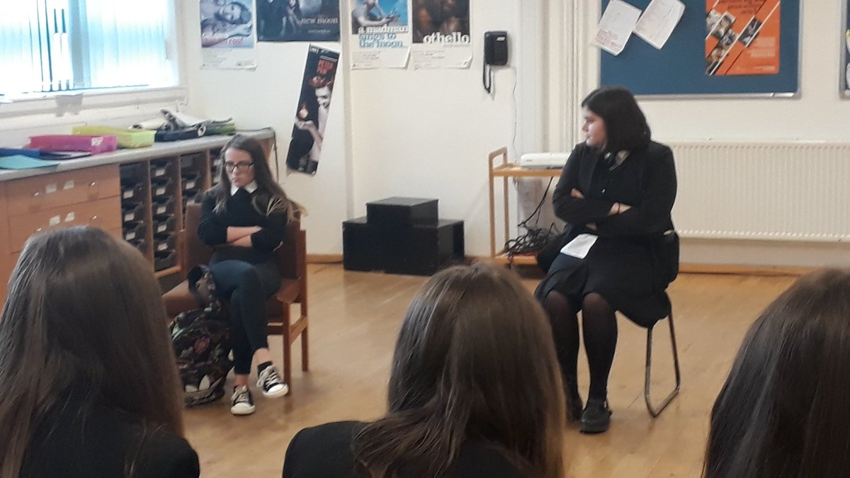 HolyCross_Drama's tweet photo. Well done to our National 5 actors today who performed some very tense and realistic pieces. Great work! #creatingtension #clearcharacterrelationships #weestars https://t.co/ZarcT72ZBb