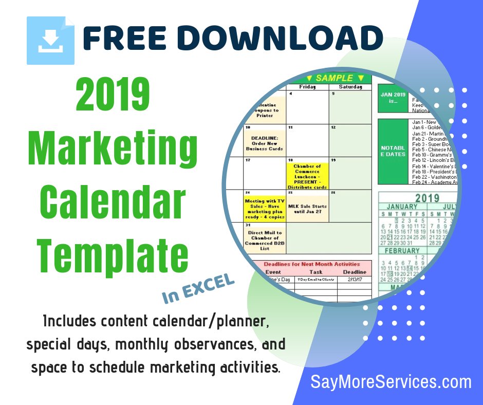 Free Marketing Calendar Template 2018 from pbs.twimg.com