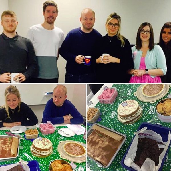 FormSD's tweet photo. The Great Form Bake Off! 🍰🎂 Raising Money For @macmillancancer. Well Done To All Our Bakers! 👩🏼🍳👨🏼🍳 #raisingawarness #BakeTheWorldABetterPlace #BakeOff2018 #SugarRush #Cake #macmillancoffeemorning #London #FormSD #StructuralEngineering https://t.co/eqK7z8deUo
