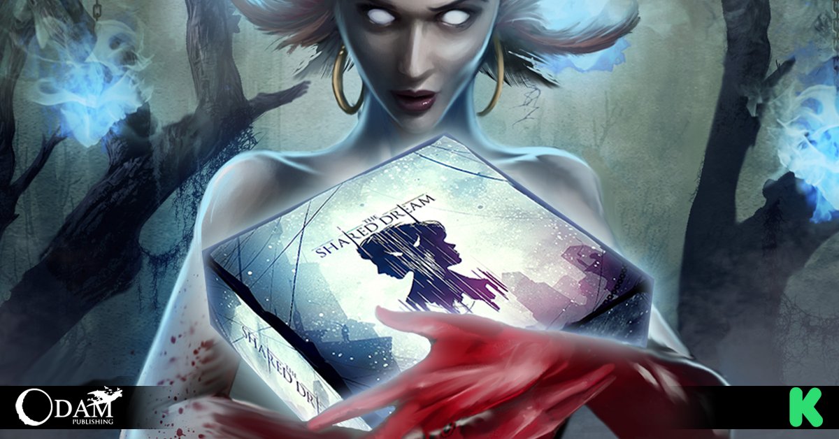 ODAMPublishing's tweet photo. The Shared Dream Reprint Campaign is now live! 
 Lots of goodies in store for both new and returning backers alike.  Pledge today to get your hands on an incredible cooperative experience!  https://t.co/5TFghGIiSu https://t.co/fA2KImk0rV