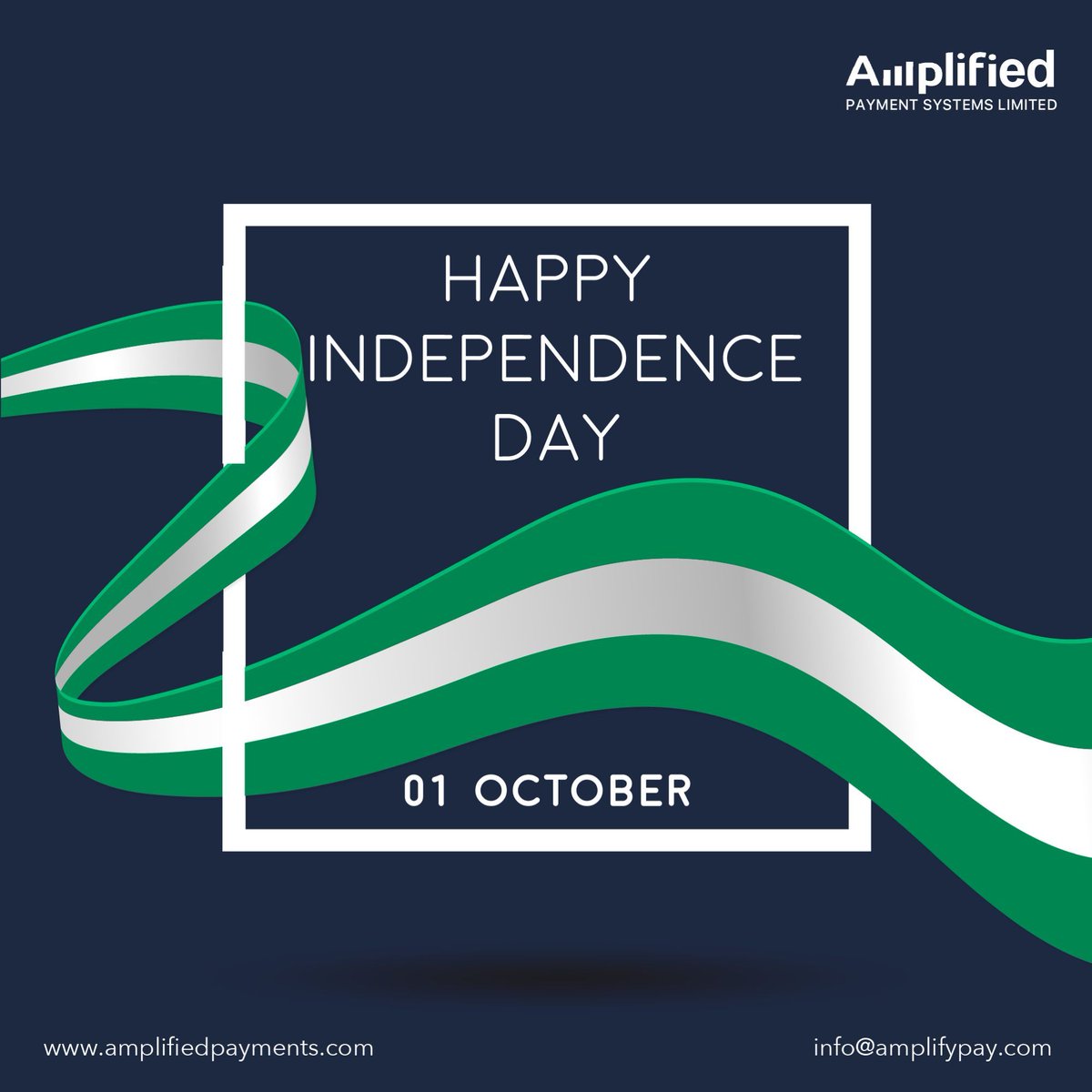 May the flag of our country always fly high and higher as we mark our 58th Independence Day. Welcome to a new month! #October1st #IndependenceDay2018 #fintech
