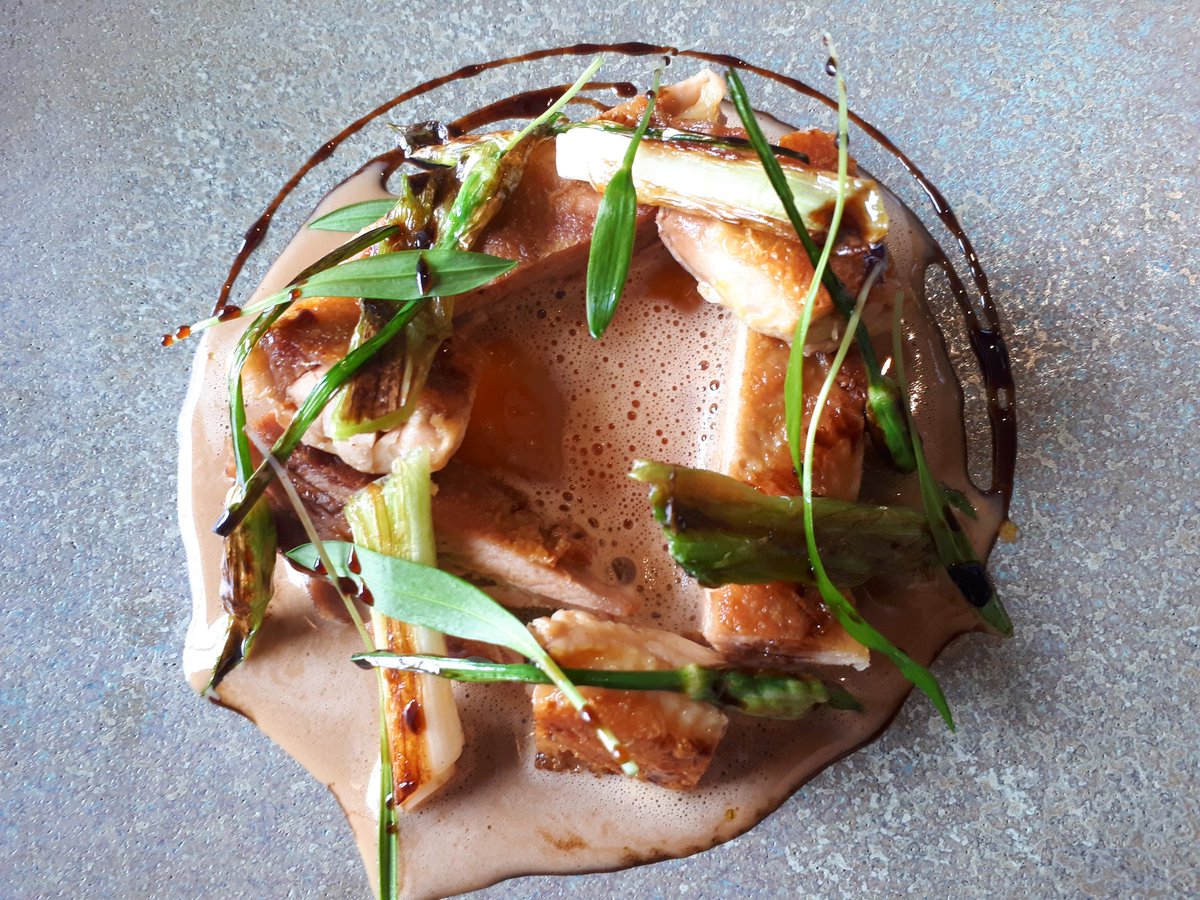 MichelinGuideUK's tweet photo. A double for @simon_rogan with a #MichelinStar for Cartmel’s local neighbourhood restaurant @Rogan_and_Co – making great use of ingredients from L’Enclume farm
#MICHELINSTAR19 #MICHELINguideGBI https://t.co/tcE6oTFgmg