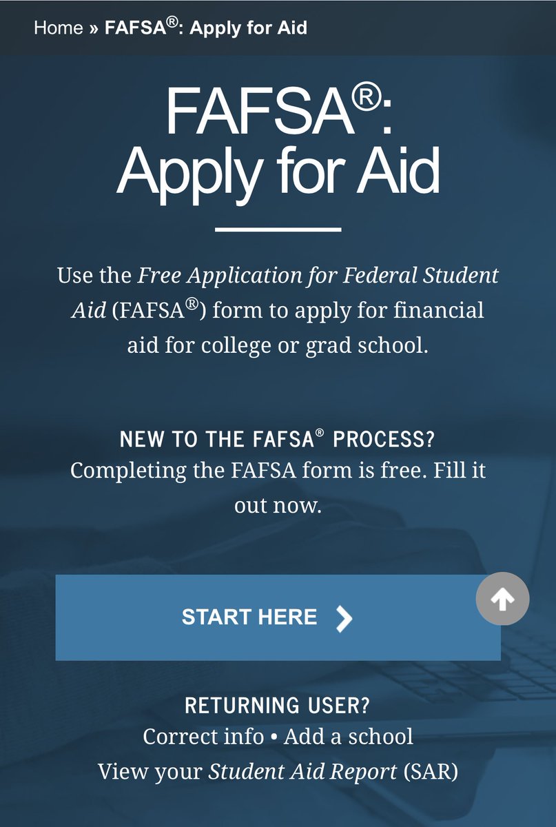 MnwPeerForward's tweet photo. All Seniors FAFSA is Open💰 While, Filling Out the Application, Make Sure a Parent or Guardian is Present.#peerforward https://t.co/Vxvp6aOgb7