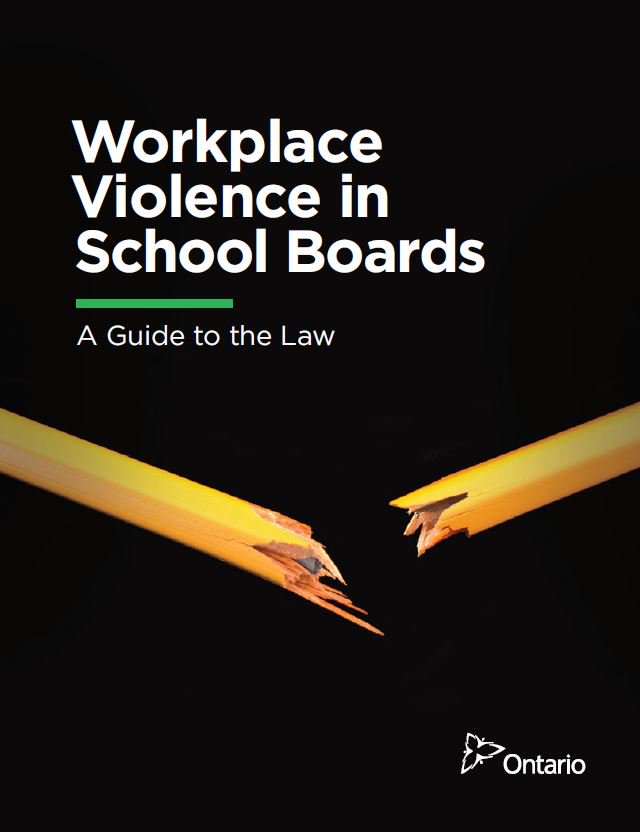 ETFOeducators's tweet image. October is #HealthyWorkplaceMonth and members should check out this workplace violence guidebook written by @ONlabour with input from #ETFO and other #onted stakeholders. Read the book: ontario.ca/document/workp… 
 | Learn more: annualmeeting.ca/2018/08/15/new…