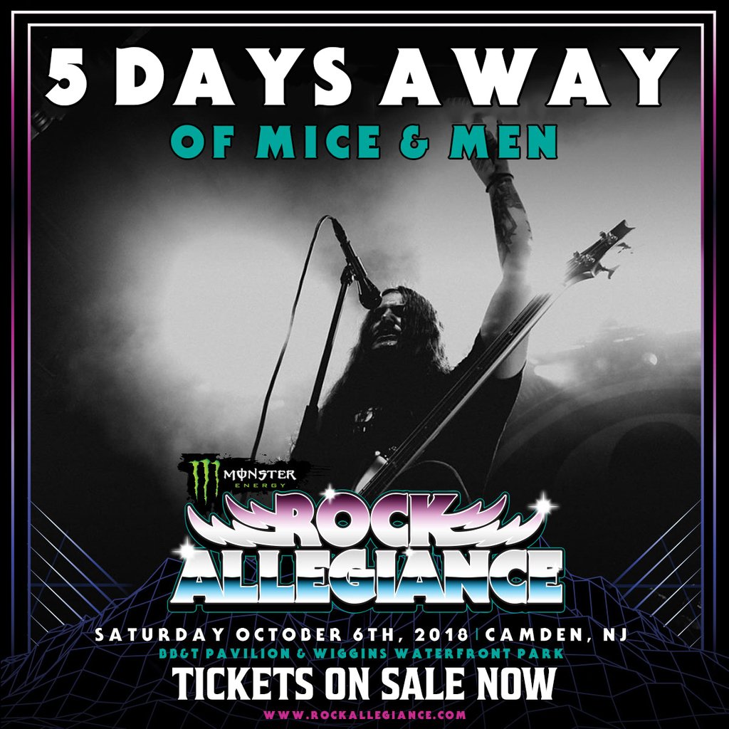 5 Days Away from #RockAllegiance 🤘