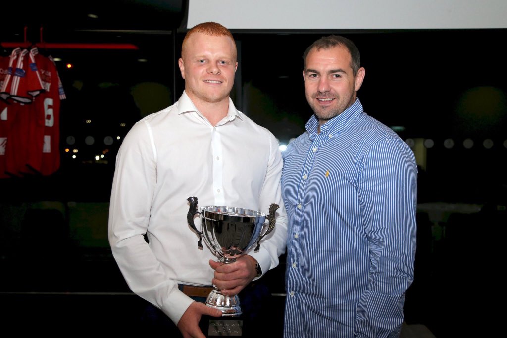 Loved every minute of this season, over the moon that I got young player of season and players player lastnight, cheers to all the <a href="/SalfordDevils/">Salford Red Devils 👹</a>  boys for voting me, can’t wait for next season already 🔴⚫️⚪️