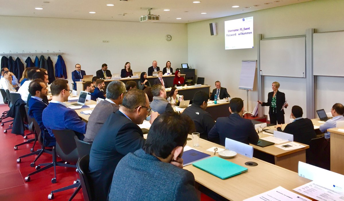 galia_alessi's tweet photo. A very warm welcome to the MBA IHM class of 2020 at @frankfurt School. A wonderful group of international & diverse healthcare practitioners from all over the world. #fsihm https://t.co/kvkpwSqLMi