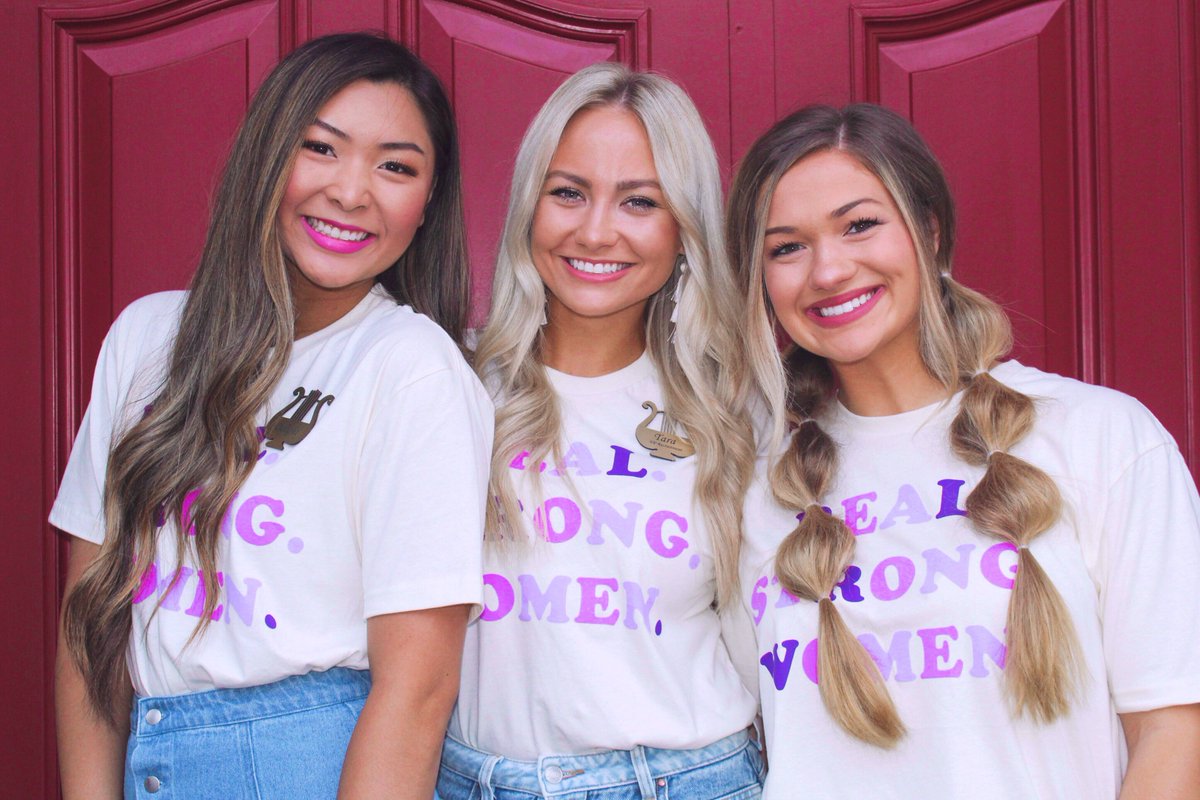 Real strong women stand up for what they believe in. And this month we are standing up to domestic violence. #AXODVAM

📸: <a href="/okstate_axo/">OSU Alpha Chi Omega</a>