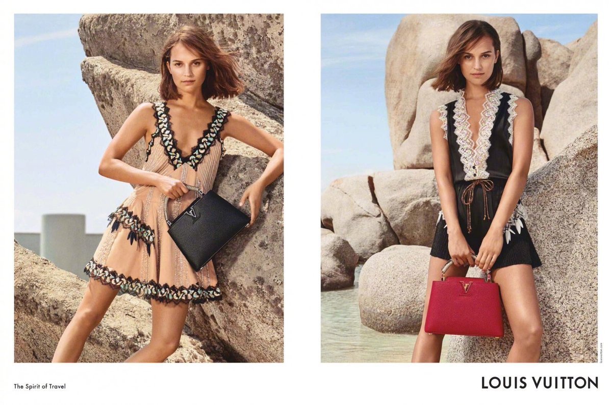 _aliciavikander's tweet photo. 📸 Alicia for Louis Vuitton "Spirit of Travel" 2019 campaign. https://t.co/USDPjlbg7p