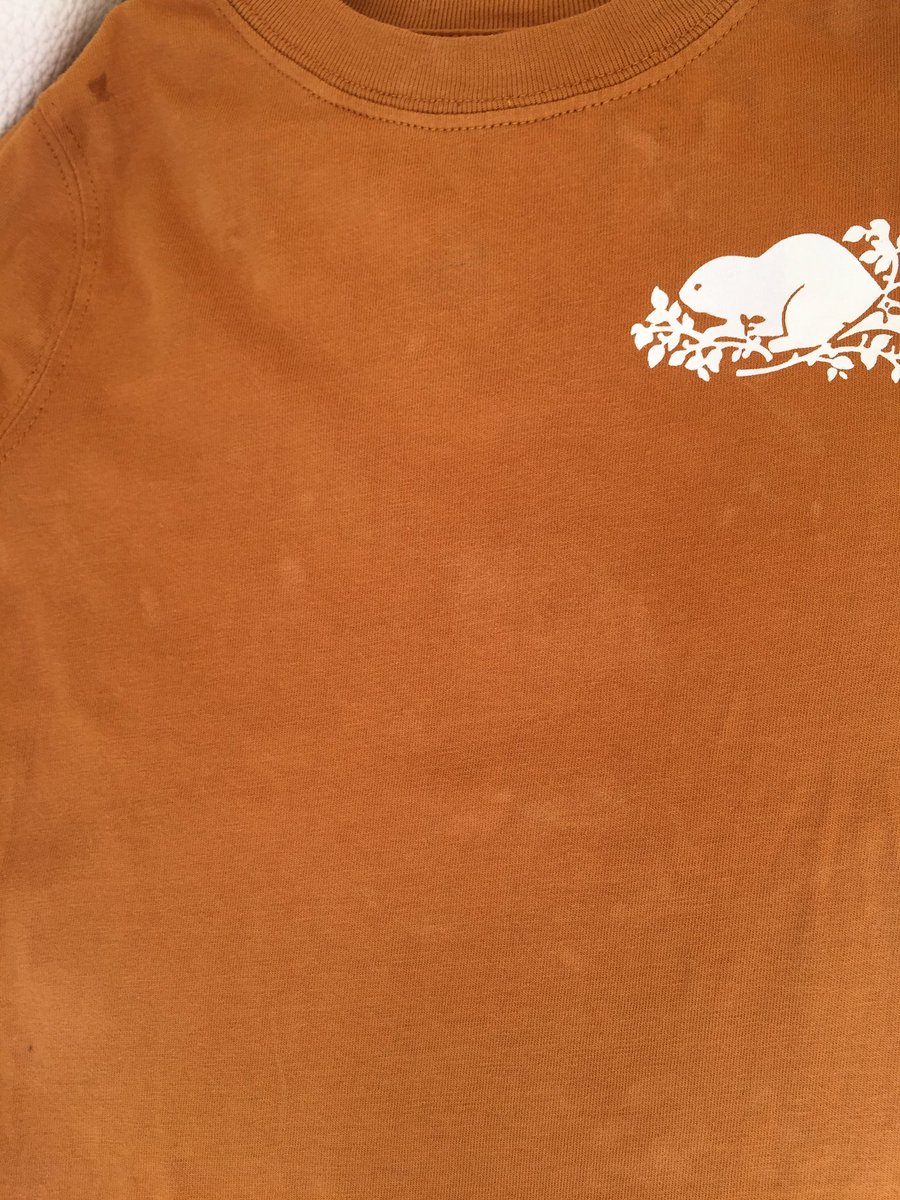 eppsrobertson's tweet photo. @RootsCanada @MarkRobertson12 brought our son a top on a work trip 2 weeks ago. Washed it once and the dye has run. How can we exchange from the U.K.?! #gutted https://t.co/hk2FXr900w