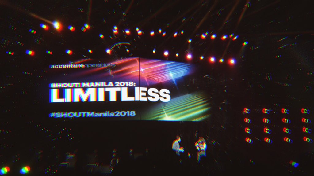 ynnagraziela's tweet photo. YASSI x ACN x JAMES
Last night was so lit. ✨🔥
#Limitless #AccenturePH #SHOUTManila2018 https://t.co/czUKYHRwR2