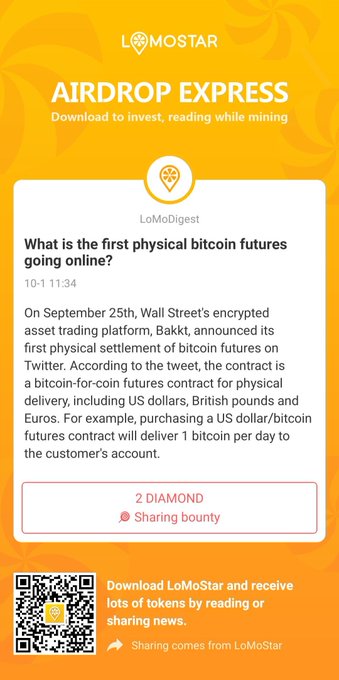 Download LoMoStar and immediately participate in reading mines click https://t.co/9GTH8QeOiu to download