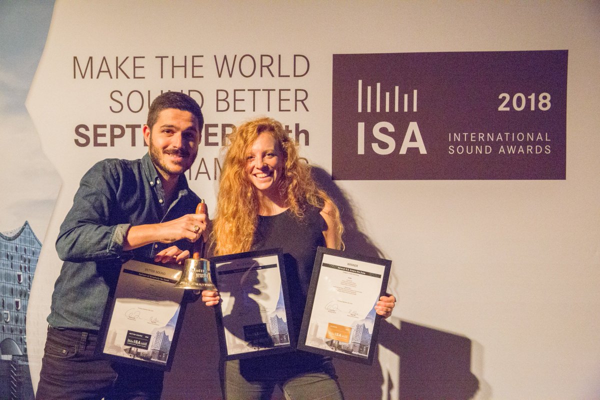 SoundAwards's tweet photo. It's raw, it's special, it's racing... @SixiemeSon was awarded at the ISA2018 for their case "Renault R.S. Enters the Zone".
https://t.co/6P4GMTlfvX
#ISAbell2018 #audiobranding #soundbranding #rbf2018 https://t.co/cvOQDjen6E