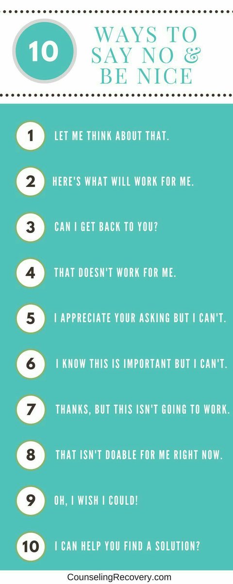 12 Ways To Say No Gracefully Without Saying Maybe Later Asking For What You Want