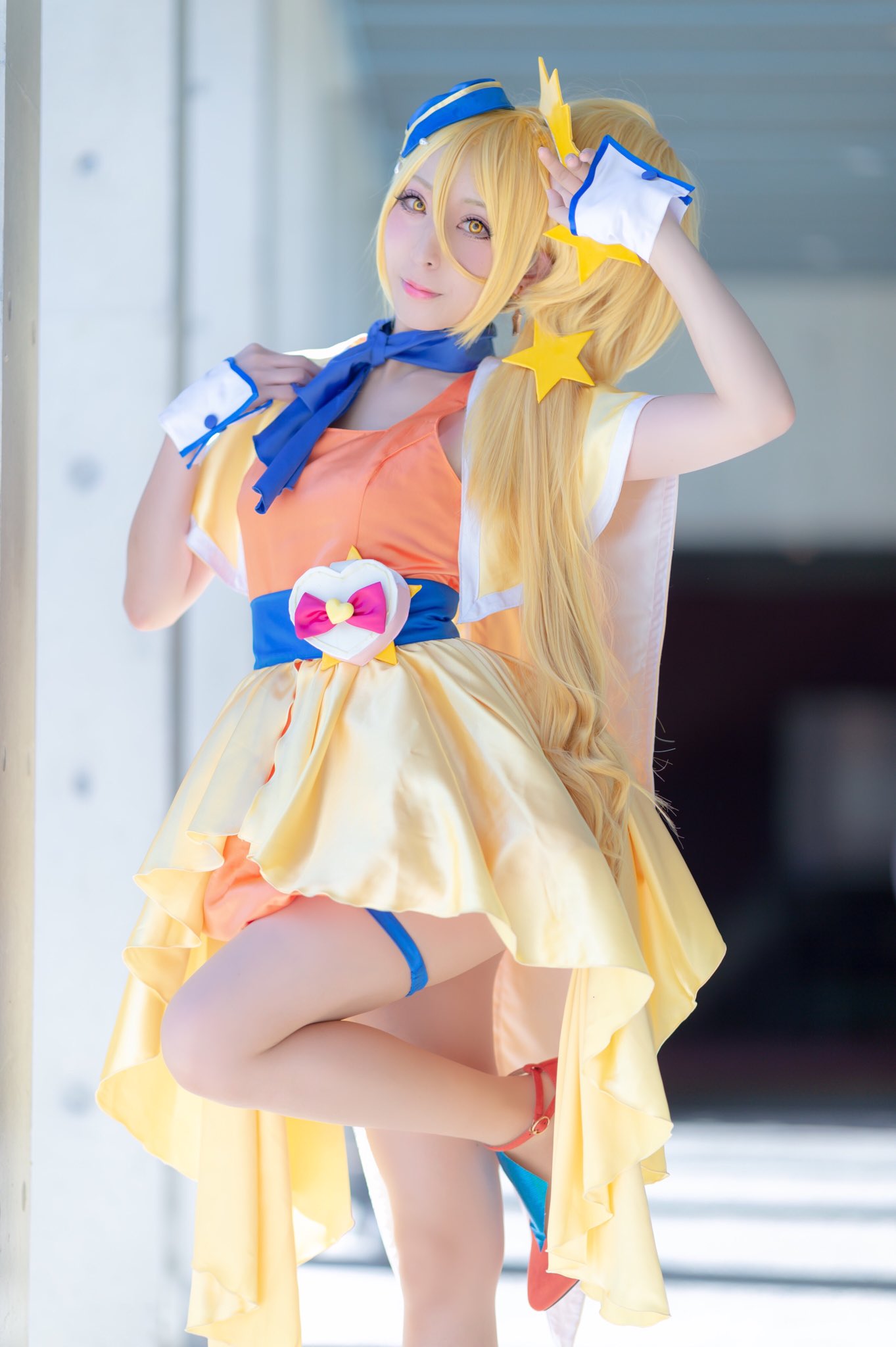 新品未使用　大人用　HUGっと!プリキュア　キュアエトワール　新品コスプレ衣装 Amazon.co.jp: [BANBAS] HUGっとプリキュア キュアエトワール