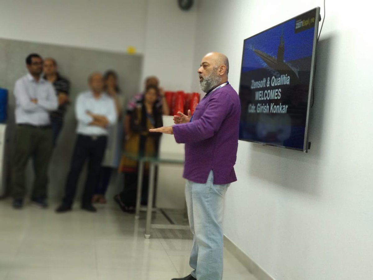 To celebrate World Tourism Day, we'd invited Commander Girish, CEO of Beyond Horizons &amp; an Ex-Submarine Commander to speak to our team about his unique travel experiences. He surely managed to inspire us all.