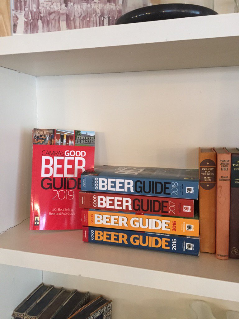 New CAMRA beer guide 2019 arrived!!! With the ThePilotPenarth in!!! 🍻🍺#camra #goodbeer #ale #penarth <a href="/CAMRA_Official/">CAMRA</a>