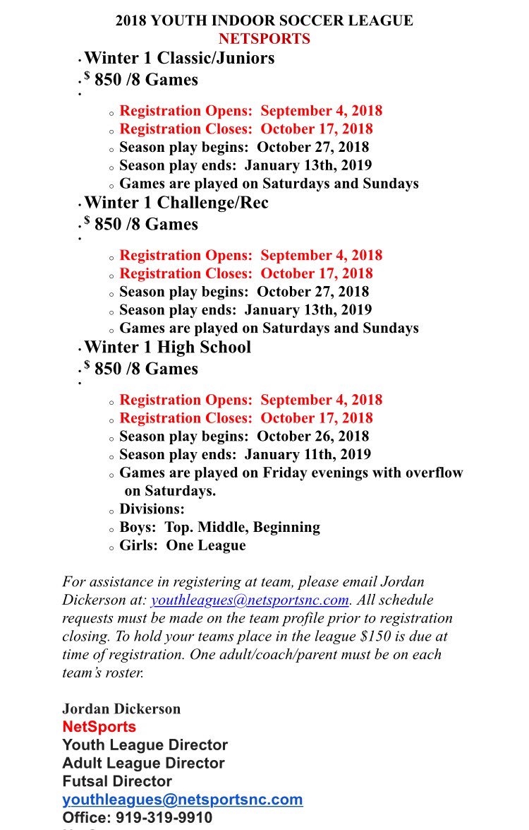 netsports indoor soccer