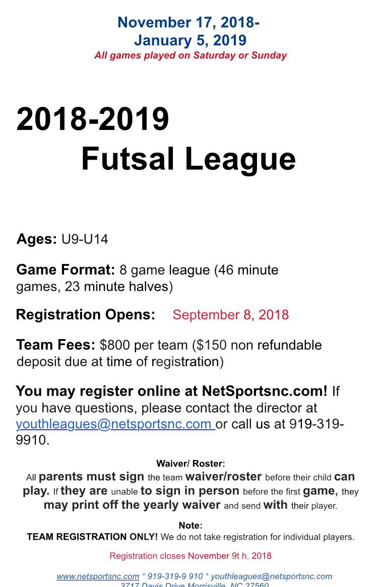 netsports indoor soccer