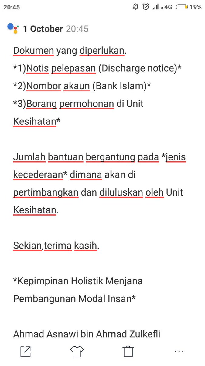 Mpp Uitm Perlis On Twitter Pemakluman Berkenaan Tabung Kecemasan Pelajar