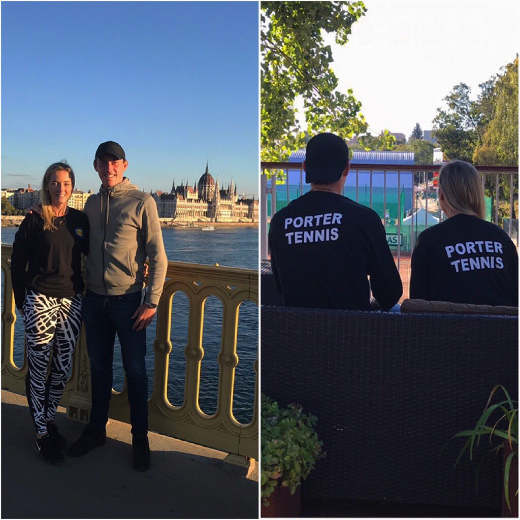 Budapest watching the Fed Cup and Davis Cup 16U event has come to an end.Amazing to be around passionate knowledgeable coaches &amp; we have gained so much!Excited to get back to base &amp; start to implement new findings into lessons &amp; most importantly make a difference with our players