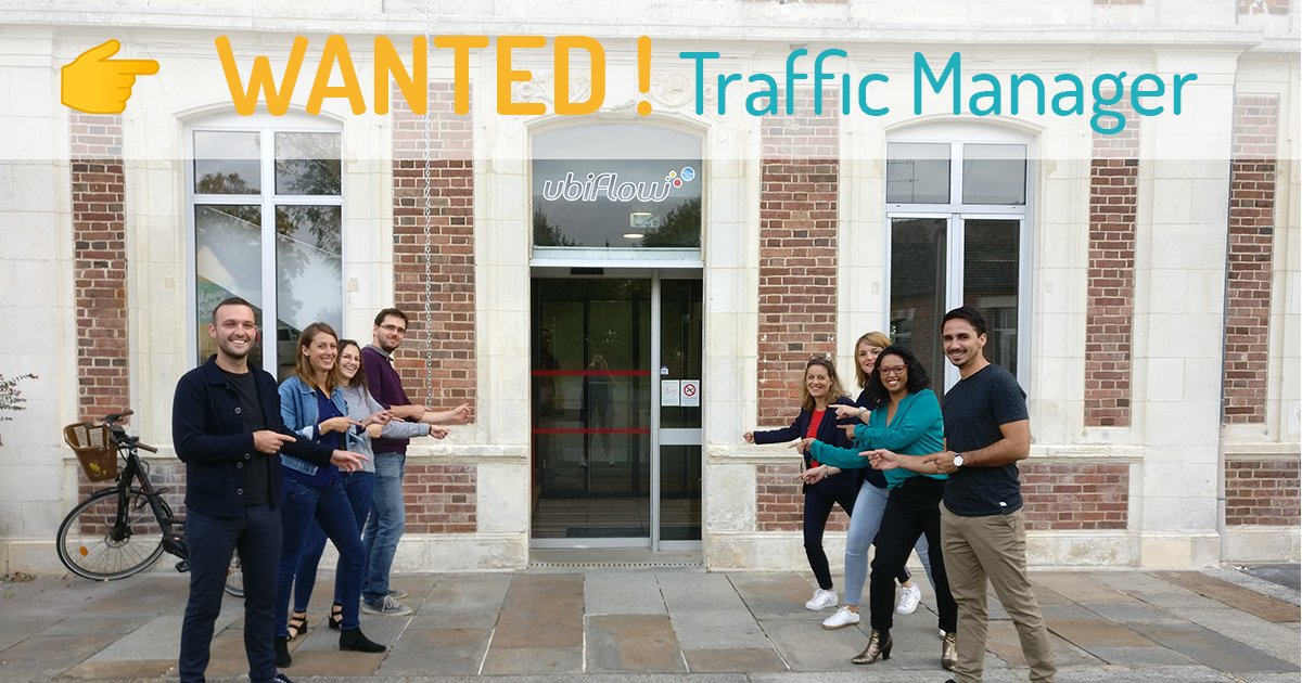 Ubiflow's tweet photo. [La vie au château] On recherche un traffic manager chez @Ubiflow... Tous à vos CV! Ta future équipe t'attend! 👇 https://t.co/ZdjrquzXB2 #i4jpb #rennes @LaFTRSM https://t.co/lqA9K1z4rE