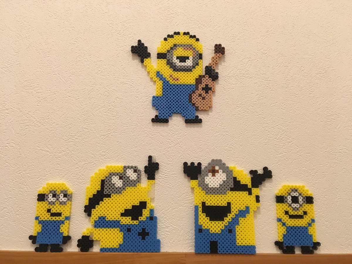 ミニオンズ アイロン ビーズ