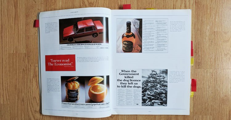 nickusborne's tweet photo. It’s time to fall in love with copywriting all over again. For me, it all began with studying some great copywriters from the era of print.  https://t.co/W4116YRqxz #copywriting #copywritersunite #smallbusinessmarketing #copywriter https://t.co/bAPpif5mNf