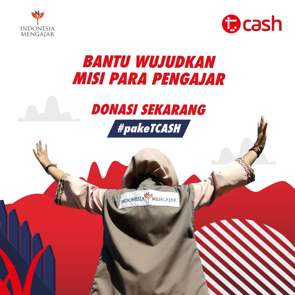 Ind_Mengajar's tweet image. Saat pendidikan menembus batas ruang, Disinilah sosok Pengajar Muda hadir untuk anak-anak yang berusaha meraih impiannya. Yuk, bantu wujudkan misi para Pengajar Muda dengan ikutan Iuran Publik #pakeTCASH. Sekarang, semua bisa #pakeTCASH! @tcash_id
.
.
#IndonesiaMengajar