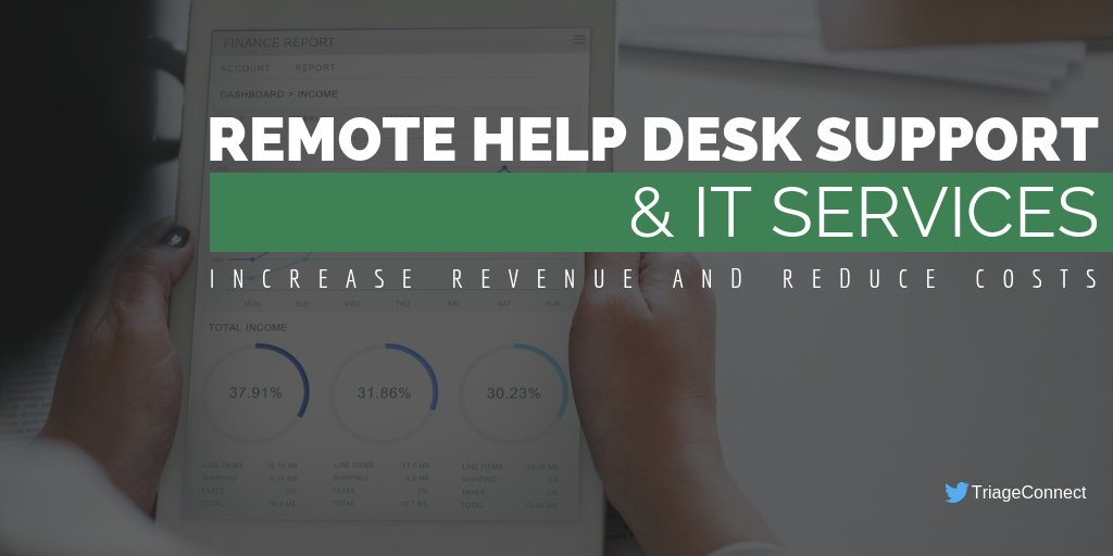 TriageConnect's tweet photo. There are plenty of benefits for why one should engage a remote IT services company for their business or organization. Find those reasons, here:  https://t.co/sT4DVpeCh9 #ITservices #ITsolutions #Business #Strategy #Success https://t.co/wl9zEt3i2f