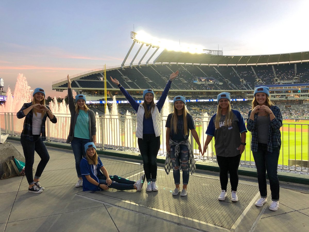 Go Yals! Some of our crew members at the LYM Royals game last Thursday in KC! #LYM #Royals #washburnlym