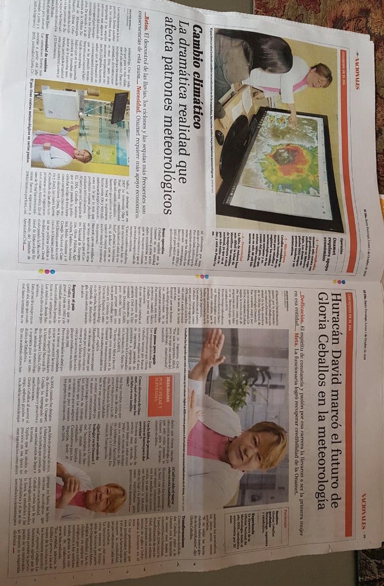 GloriaCeballos7's tweet photo. Gracias al periódico @ElDia_do por esta entrevista, a su Director @JoseMonegro y al equipo de Periodistas y fotógrafos que aportaron sus conocimientos para la misma: https://t.co/h5jQUwSJ05