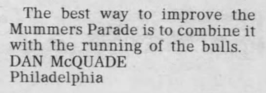 I found the letter to the editor I wrote to the Daily News when I was 13.