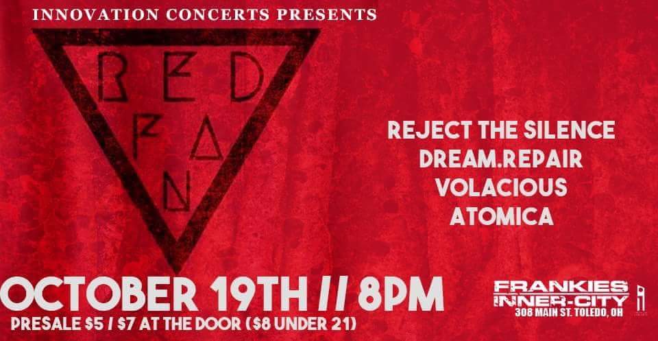 reject_silence's tweet photo. Our next show we are very excited for this one!! https://t.co/TebzOZmzWz