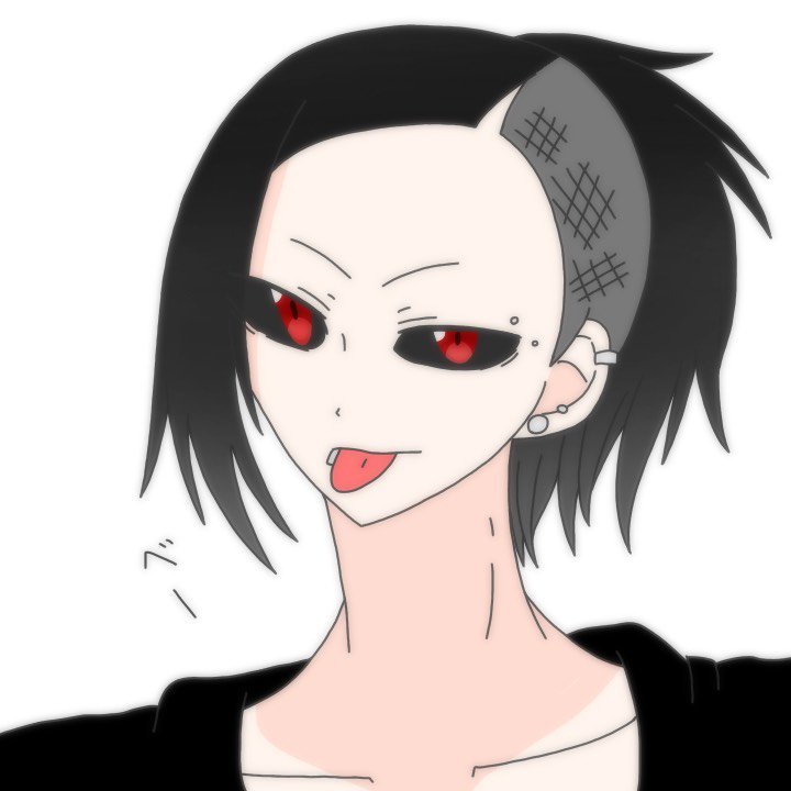 こしあん Twitterren 東京喰種 ウタ フリーアイコン イラスト 東京喰種のウタさん これも初描きです 似てないですが ウタさんのつもり