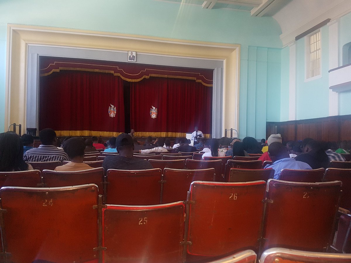 The @CityofBulawayo 's #budgetconsultation meeting with youths is currently underway at the large city hall. Attendance is very low @NYDT1 @wildtrustzim @mdladlaspeaks @Zie22
