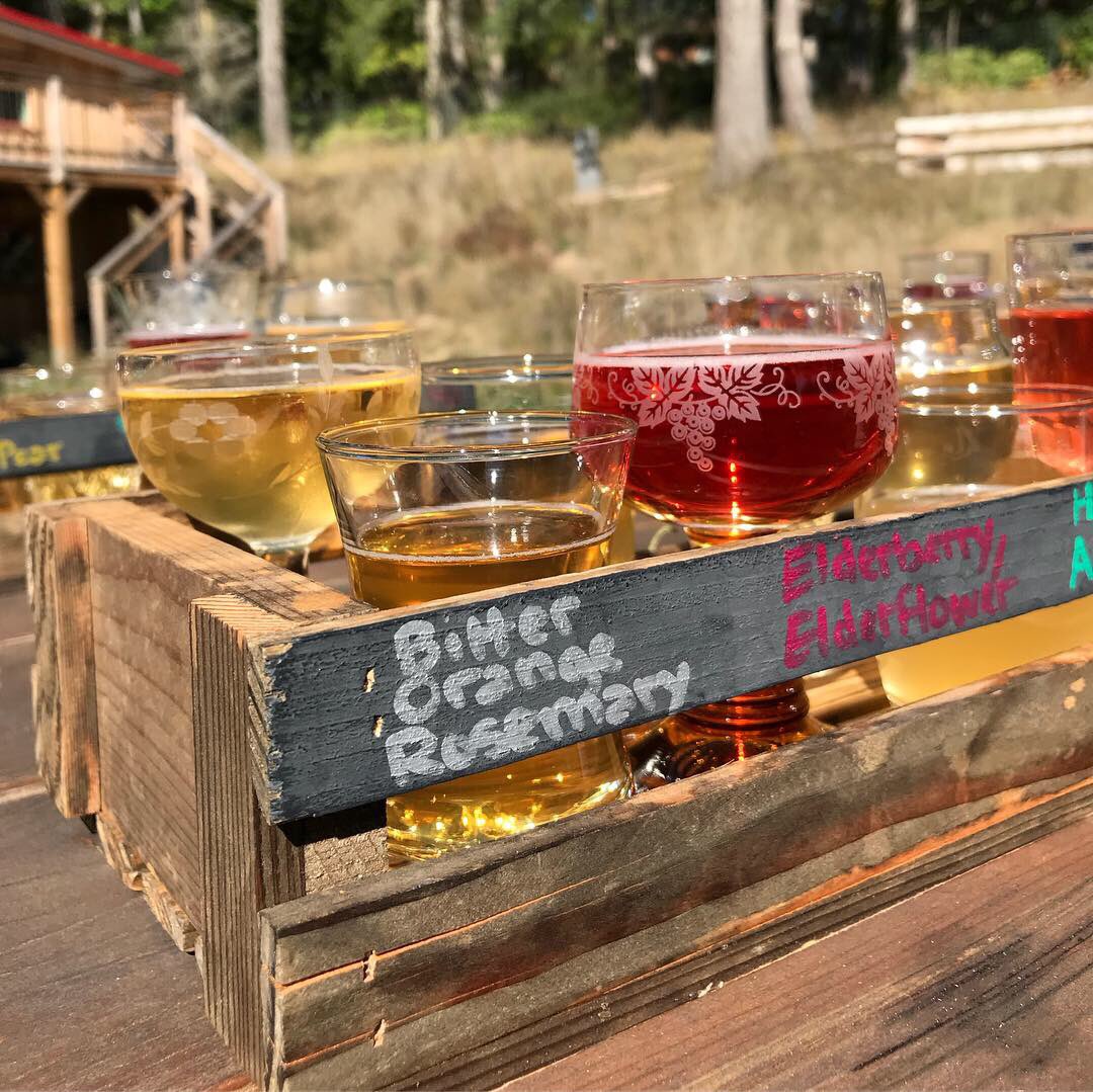 PrimaStrada's tweet photo. 3 days, 4 ferries, 6 cideries, 5 ladies, 0 flat tires &amp; 1 soaking wet tent. Who’s ready for wood-fired pizza?! #cidercyclecircle #postcampingfuel #lovewhereyoulive #explorecowichan #explorevancouverisland https://t.co/U10HGFKJhC