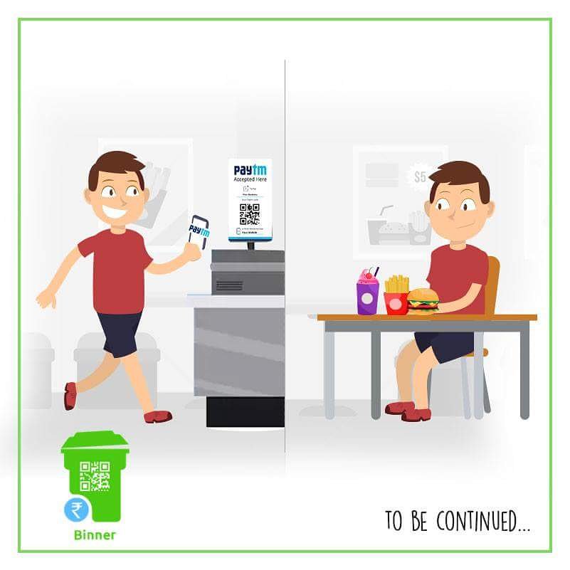 Rohan treated himself with a tasty dinner by redeeming PayTm cash through Binner!
#StayTuned #ToBeContinued #BeABinner