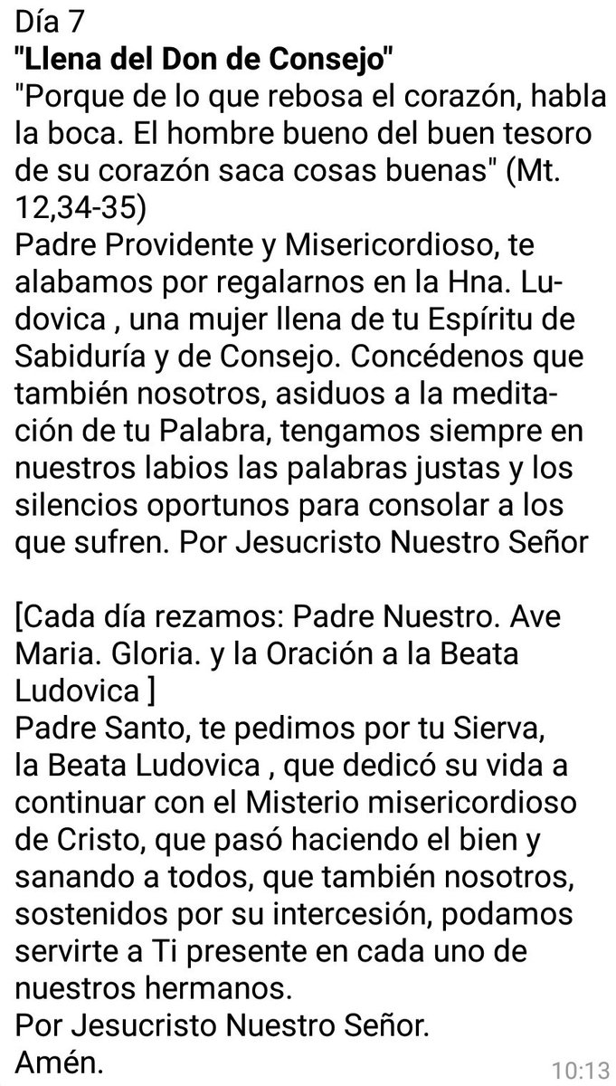 Filocalia_Arg's tweet photo. Día 7 novena a Sor María Ludovica https://t.co/Ay79ruK8aM
