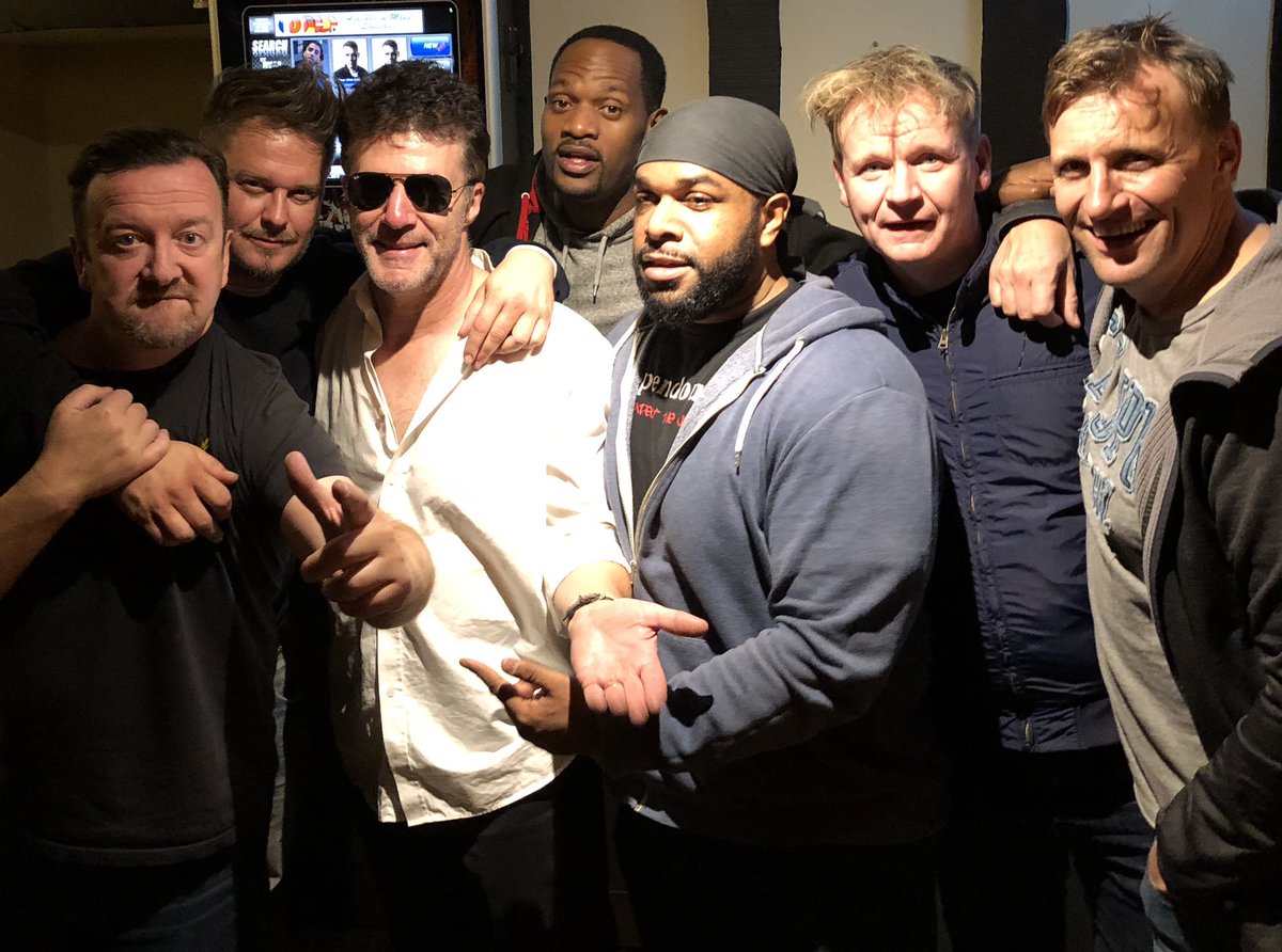 rickyslookalike's tweet photo. Great weekend with my brothers from other mothers π#chippendoubles #bgt #lookalikes https://t.co/urdqYOmrUt