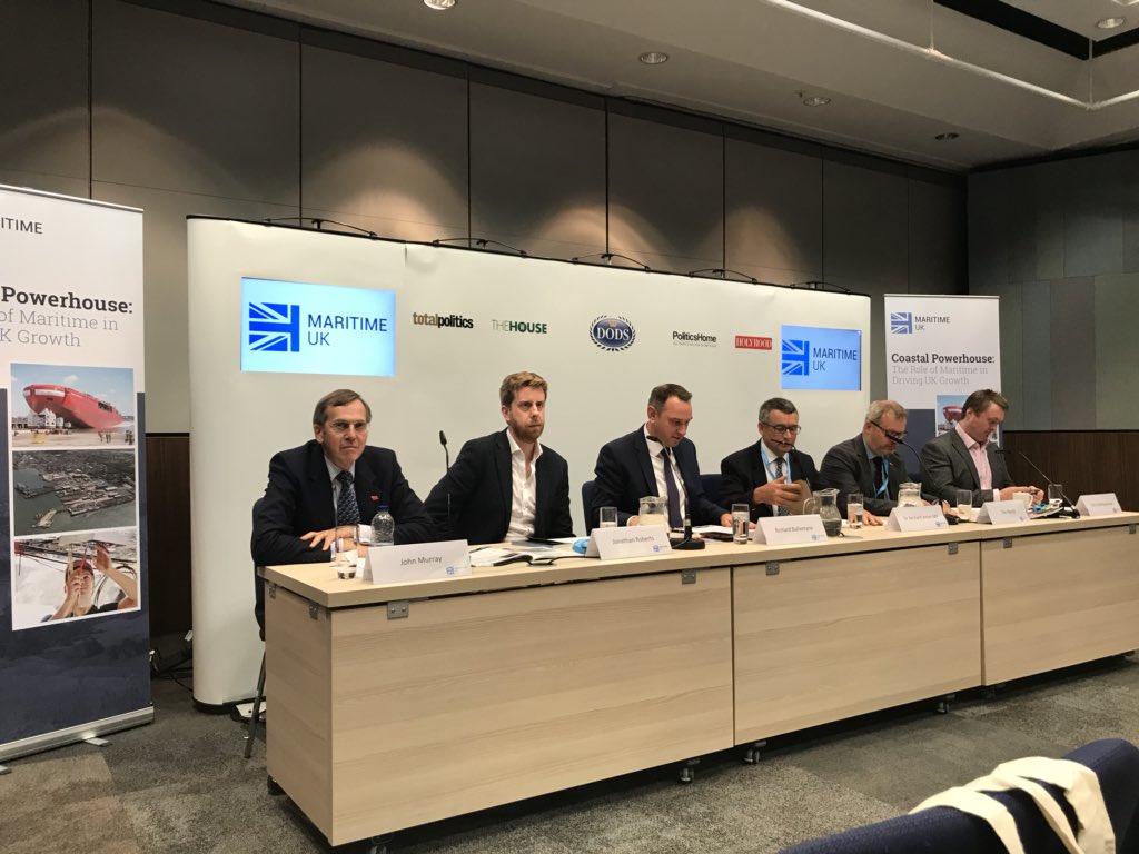 MaritimeUK's tweet image. Couldn't join us at #CPC2018? Catch up with the debate from our #CoastalPowerhouse fringe event last night: wakelet.com/wake/dadd7f27-…