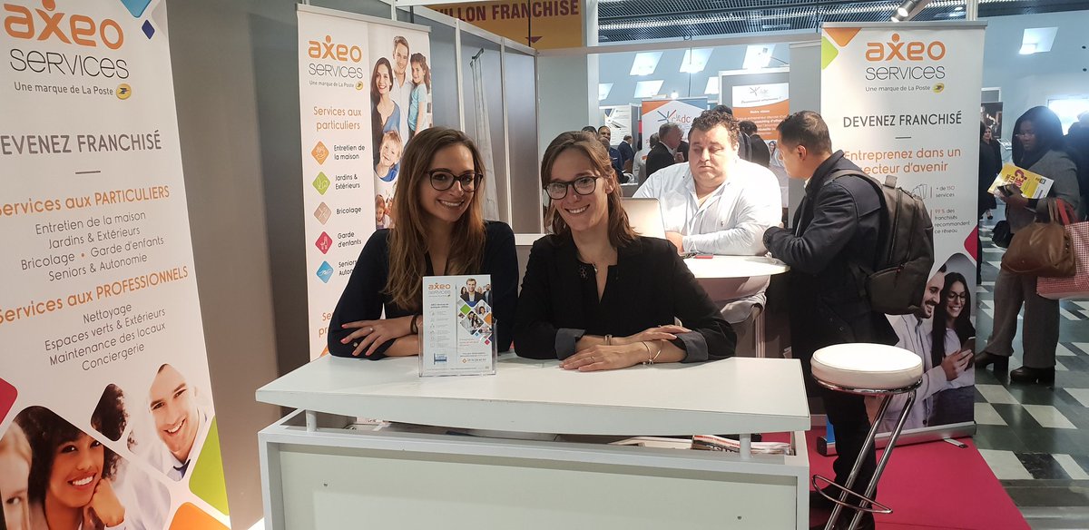 Retrouvez-nous sur le #SalonSME Paris stand C1 aujourd'hui et demain. Porteurs de projets, futur entrepreneurs, ou candidats à la franchise, nous répondrons à l'ensemble de vos questions.