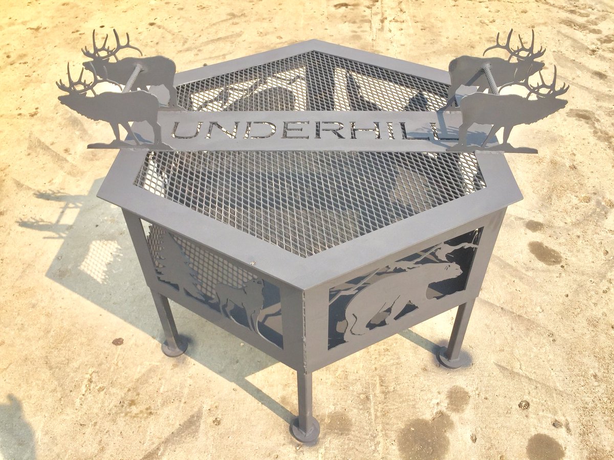 Happy Monday friends. Here is a firepit project I worked on in August, and I am thrilled with how it turned out. How great would one of these look under your Christmas tree this year?