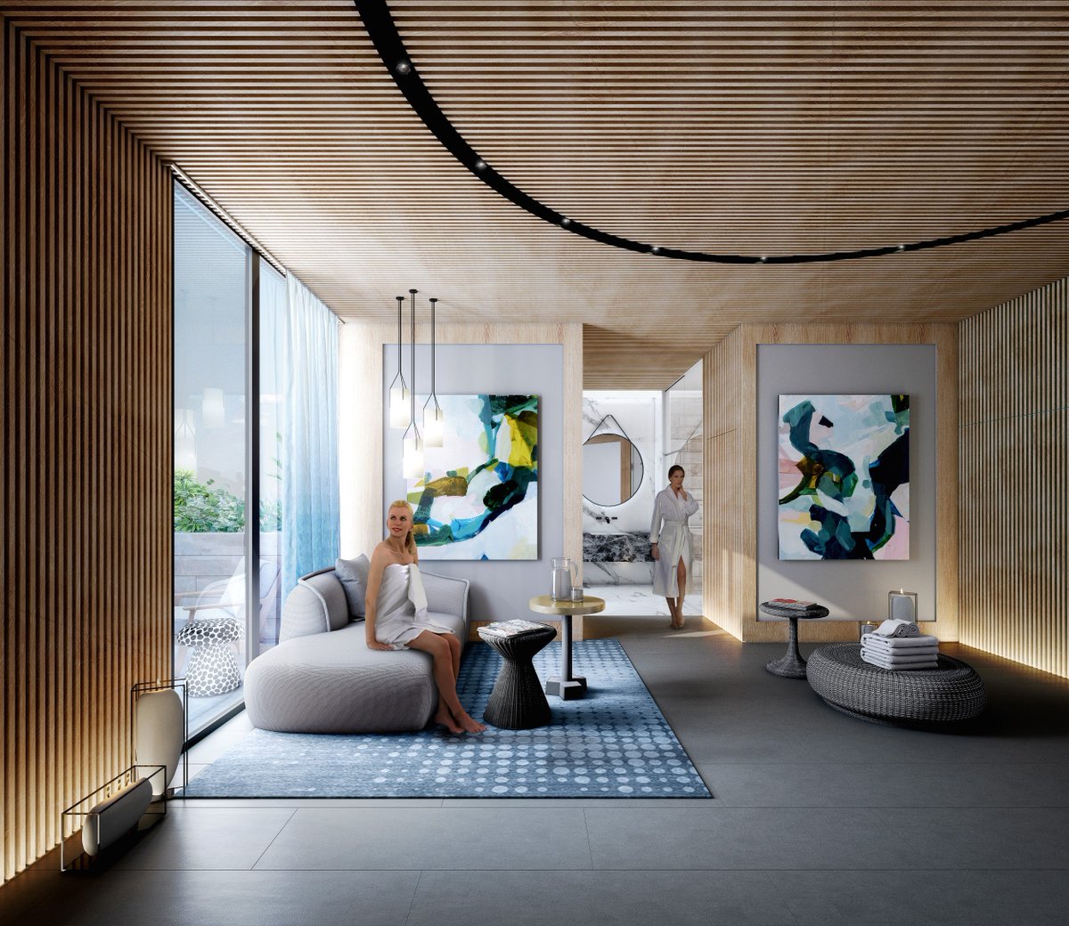 provisualcg's tweet image. #InteriorDesign #3drendering #Spa for the #hospitality industry