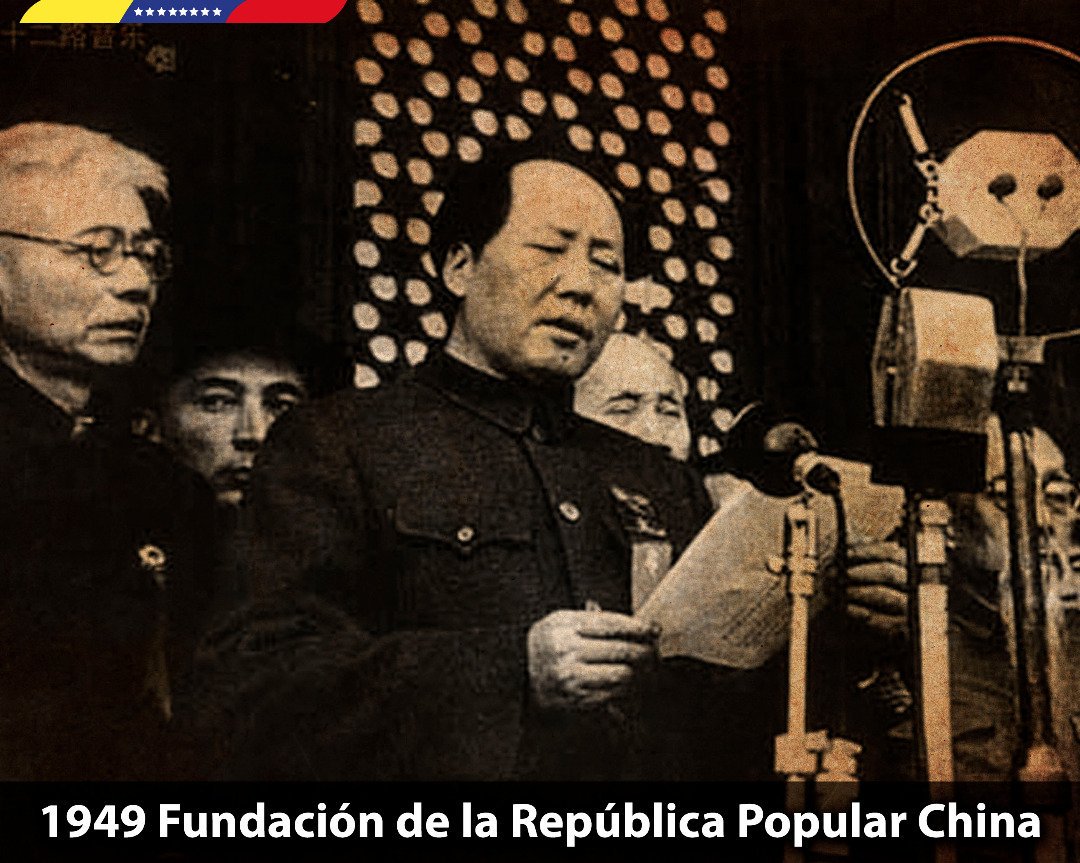 ASLBarinas's tweet photo. Felicitamos a nuestro hermano presidente Xi Jinping y a todo el pueblo chino, al conmemorarse el 69° Aniversario de la Proclamación de la República Popular China. Reiteramos nuestro compromiso de trabajar juntos bajo el principio de La Humanidad como Destino Común. ¡Venceremos! https://t.co/wCj4Q2JEAk
