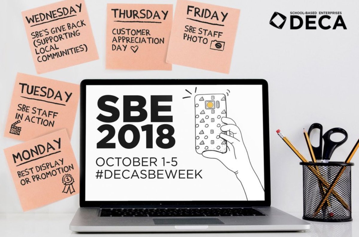 It’s #SBEWEEK ! Stay tuned for daily posts highlighting our school store 🔹