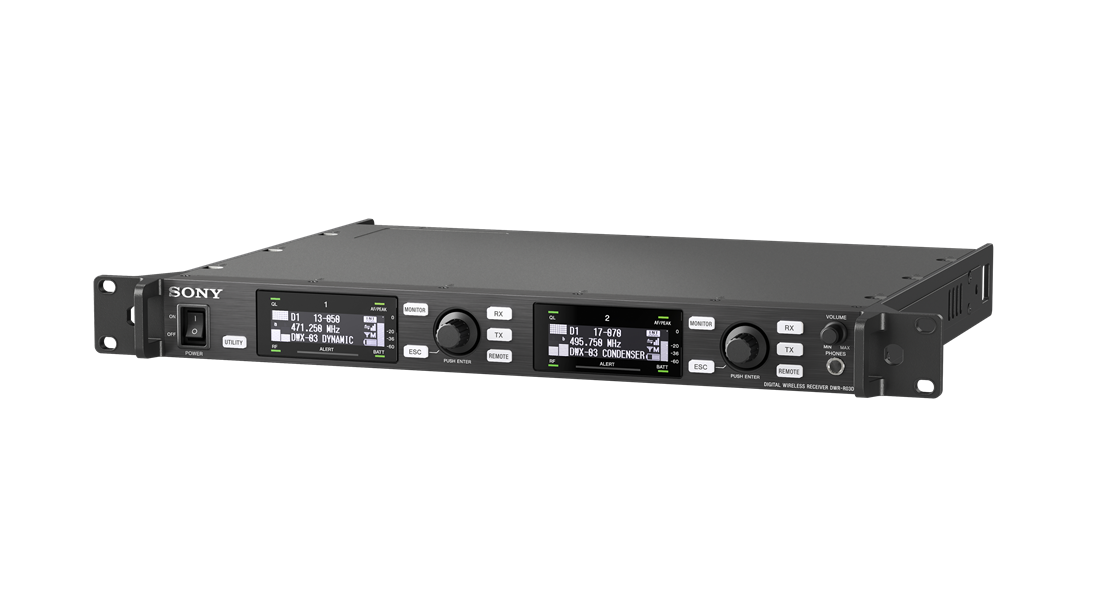 SonyProUSA's tweet photo. Sony's DWR-R03D DWX Digital Wireless Receiver gets expanded Dante device support. Learn more: https://t.co/fVIZ0eiNCt. #sonyproaudio https://t.co/Cb6qjdOISO