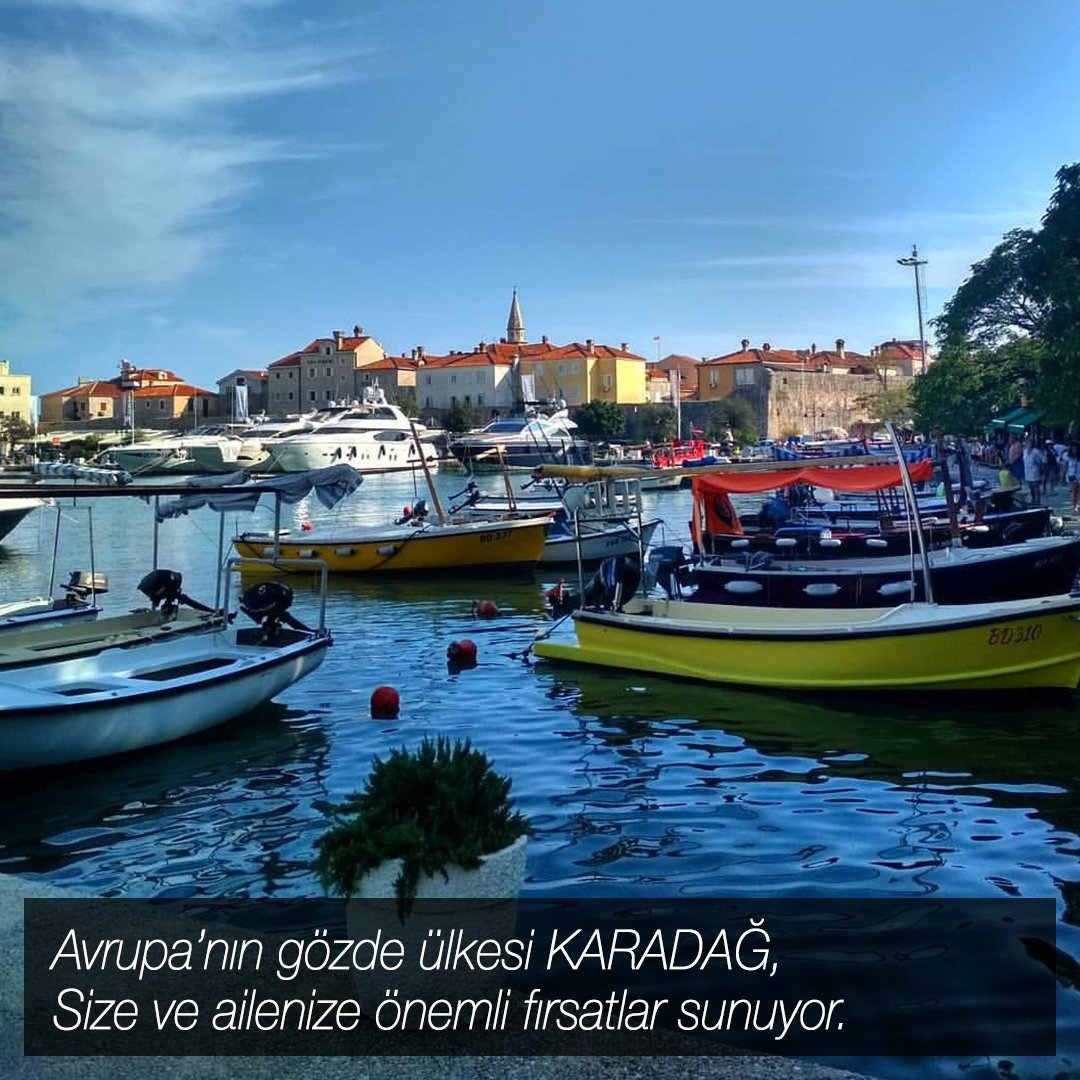 AB Üyesi Ülke olma yolundaki Karadağ'da şirket kurup, ailenize oturum izni alabilirsiniz. 
Bilgi için: bit.ly/gvs-02
#karadağ #montenegro #budva #podgorica #yurtdışıyaşam #tivat #kotor #abüyeliği #vizesizseyahat #vergiavantajı #goldenvisaservices