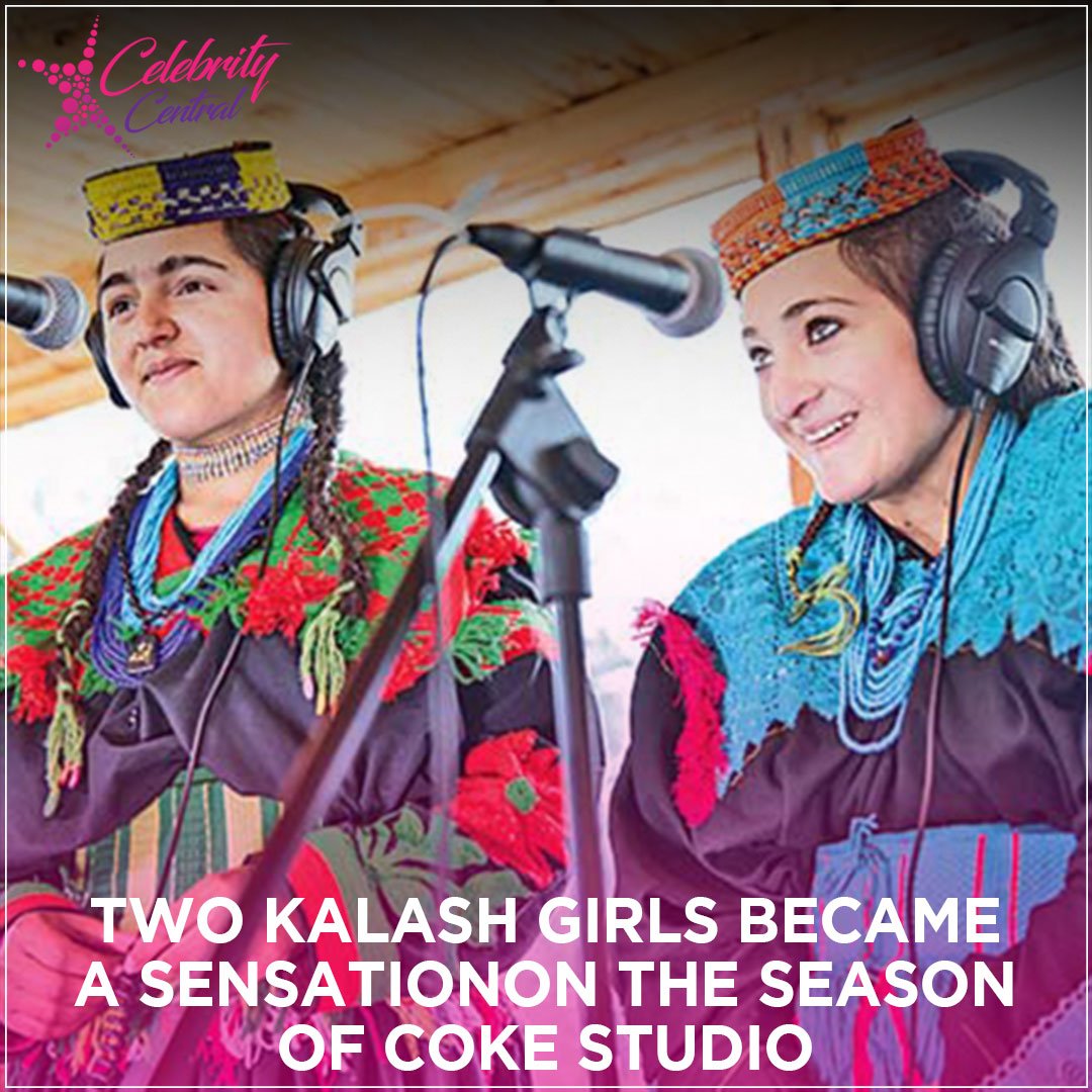 Celebcentralpk's tweet photo. Two beautiful girls with mesmerizing voice!
https://t.co/HyyAKHS4F9
#CokeStudio #CCupdates #CCentertainment #Celebritycentral #Singers #CCreports #Kalashgirls #Vocals #Music #Sound #ccmusic #cctunes https://t.co/LgKKkxPCwv