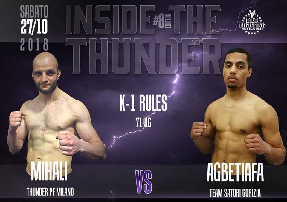 ThunderMilan's tweet photo. Ecco uno dei match più attesi! c'è grande interesse per questo Super fight, tra l’esperto @OvyMihali della #ThunderMilano e la grande rivelazione Yao Agbetiafa, atleta di punta del Satori Gorizia di #AlfioRomanut.
Vinca il migliore! #eccellenzanellosport #itt8 #Insidethethunder https://t.co/4t1NTspNpH